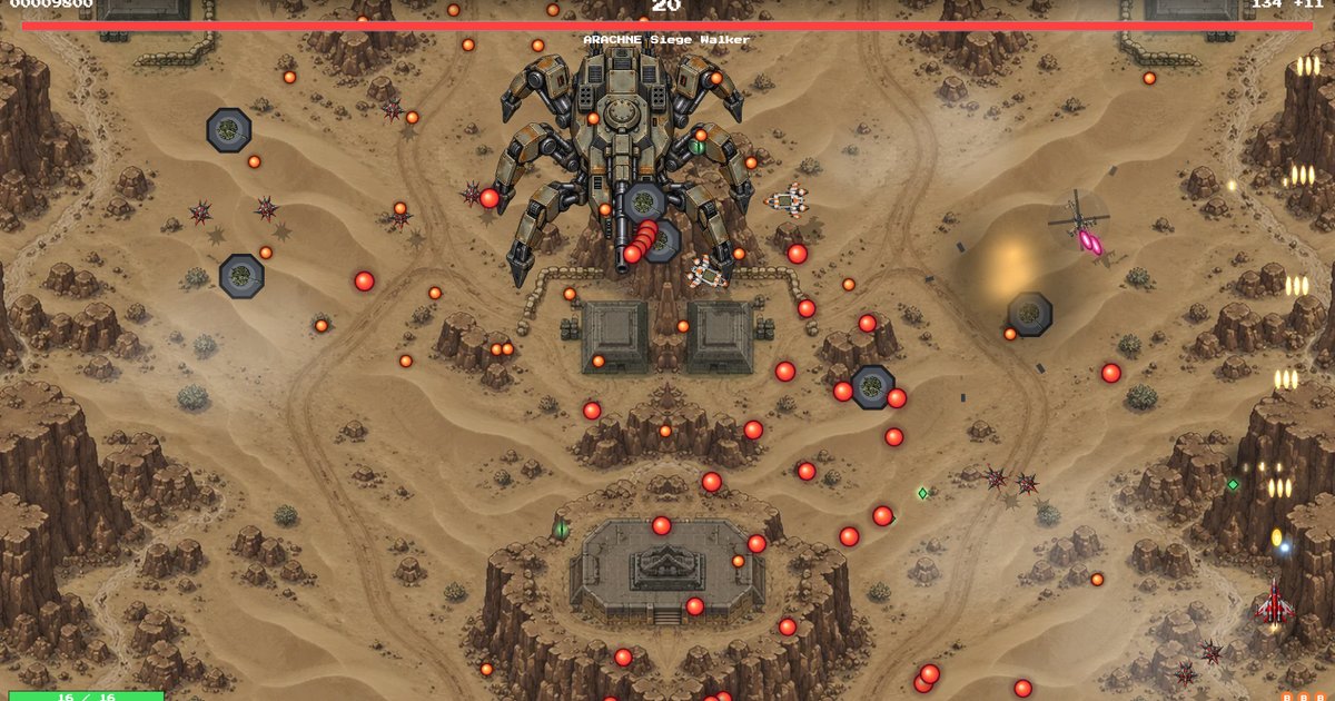 Shmup Rogue game preview